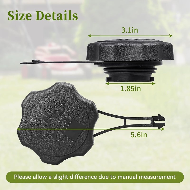 CLSR2U Gas Cap Fit for Lawn Mower - Fuel Cap Compatible with B&S 675EXi 725EXi Engines, Gas Tank Caps, Replace The Part# 594061 - Image 2